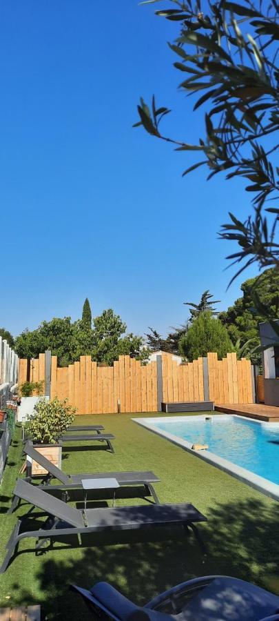 La Villa Du Saule Salles-dʼAude Esterno foto